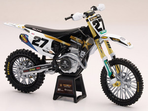 New-ray - 1:12 Scale Rockstar Husqvarna Team Fc450 Malcolm Stewart #27 - 58403 New-ray - 1:12 Scale Rockstar Husqvarna Team Fc450 Malcolm Stewart #27 - 58403