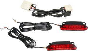 Custom Dynamics - Luggage Rack Light Bar - Red - Luggage Rack LED Light Bar - CD-LR-09-R