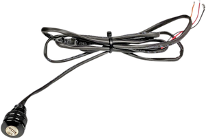 Custom Dynamics - Boltz Lighting - Black Trim - Amber/White LED - Amber/White LED Boltz - CD-BOLT-AW-B