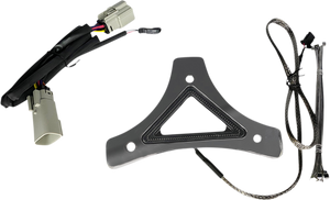 Custom Dynamics - LED Backrest Light - Run/Brake - Chrome - Dual Intensity Run & Brake Backrest LED Light - CD-BR-TKE-C