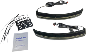 Custom Dynamics - Saddle Bag Lights - Smoke Lens - LED Saddlebag Lights - CD-INDBAG-SWN-S