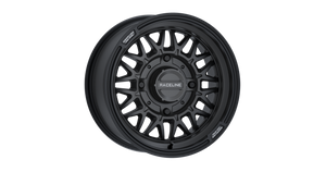 Raceline - Raceline Omega 14x7 4/156 5+2 (+10mm) Satin Black - A13B-47056+10