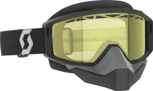 Scott - Primal Snowcross Goggle Black/white Yellow Lens - 278606-1007029