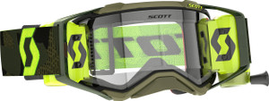Scott - Prospect Super Wfs Goggle Kaki Grn/neon Ylw Clear Works - 278595-7701113