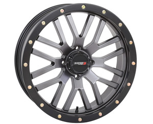 System 3 - St3 Wheel 20x7 4+2.5 (+10mm) 4/137 Matte Gunmetal Grey/blac - 20S3-1537