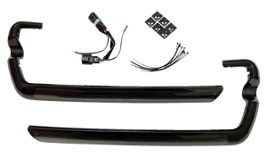 Custom Dynamics - Marker Light - Saddlebag - Smoke - Black - Lower Saddlebag Side Marker LED Lights - CD-SB-SIDE-SB