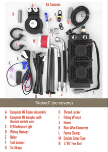 Ultracool - Naked Oil Cooler M8 `17-23 - SMT8-3