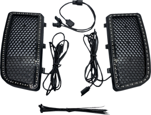 Custom Dynamics - LED Light Inserts - Lower Fairing - ProGLOW Color Changing LED Lower Fairing Inserts - PG-LF