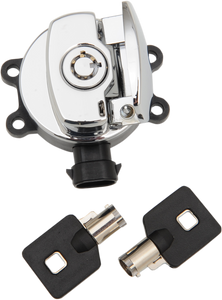 Drag Specialties - Side Hinge Ignition Switch - Chrome - Side Hinge Ignition Switch - E21-0214