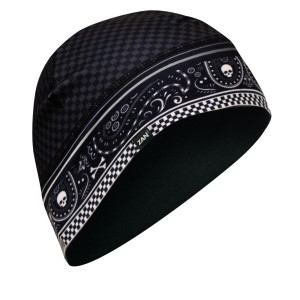 Zan - Sportflex Helmet Liner/beanie Classic Carbon Weave - WHLL129 Zan - Sportflex Helmet Liner/beanie Classic Carbon Weave - WHLL129