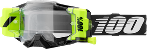 100 Percent - Armega Forecast Goggle Black Clear Lens - 50006-00005