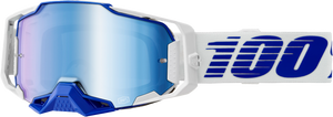 100 Percent - Armega Goggle Blue Mirror Blue Lens - 50005-00031 100 Percent - Armega Goggle Blue Mirror Blue Lens - 50005-00031