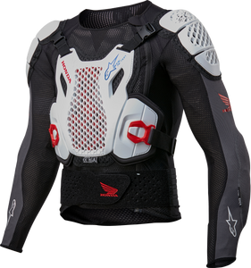Alpinestars - Honda Bionic + V2 Protection Jacket Blk/wht/blu/br Red 2x - 6506023-1272-XXL