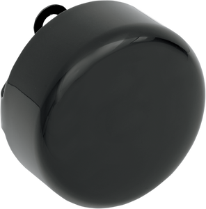 Drag Specialties - Round Horn Cover - Black - Horn Cover - 76705 Drag Specialties - Round Horn Cover - Black - Horn Cover - 76705