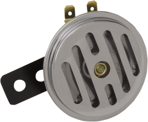 Drag Specialties - 2.5" Horn - Chrome Slotted - Chrome Mini Horn - E11-6158