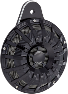 Arlen Ness - Custom Horn - 15 Spoke - Black - XL - Billet Horn Kit - 70-262