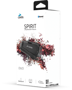 Cardo - Spirit Bluetooth Headset Duo - SPRT0101 Cardo - Spirit Bluetooth Headset Duo - SPRT0101