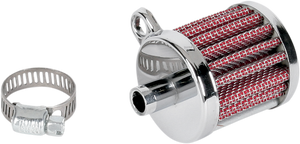 Drag Specialties - Mini Crankcase Breather - Mini Crankcase Vent Filter - 35-0322BC-114
