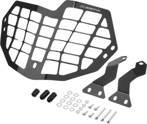 Zeta - Headlight Guard Black Hon - ZE52-4115 Zeta - Headlight Guard Black Hon - ZE52-4115