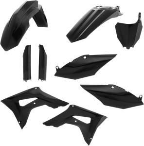 Acerbis - Plastic Kit F Crf450 Bk - 2630700001 Acerbis - Plastic Kit F Crf450 Bk - 2630700001