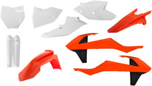 Acerbis - Plastic Kit F Ktm Oe 18 - 2421065909 Acerbis - Plastic Kit F Ktm Oe 18 - 2421065909