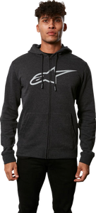 Alpinestars - Hoodie Zip Age Ii Ch/gy M - 103853052177M
