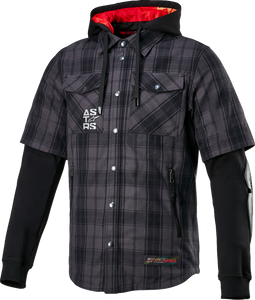 Alpinestars - Jkt Mse Tartan Gy/bk S - 4300424-9610-S