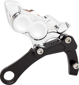 Arlen Ness - Caliper Rear 4 Pist0n Chrome M8 Softail - 02-327