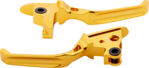 Arlen Ness - Lever Set Method  Gold - 530-030 Arlen Ness - Lever Set Method  Gold - 530-030