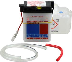 Parts Unlimited - Battery - 6N2-2A-4 - Conventional Battery Kit - 6N2-2A-4-FP Parts Unlimited - Battery - 6N2-2A-4 - Conventional Battery Kit - 6N2-2A-4-FP