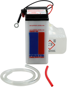 Parts Unlimited - Battery - 6N4A-4D - Conventional Battery Kit - 6N4A-4D-FP