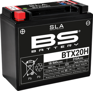 Bs Battery - Battery Bs Btx20h Sla - 300688 Bs Battery - Battery Bs Btx20h Sla - 300688