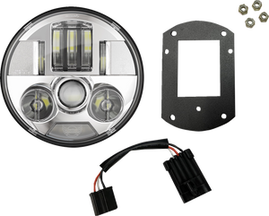 Custom Dynamics - Headlight Probeam Low Rider St Chrome 5.75" - PB-LRST-c