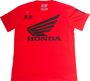 D'cor Visuals - T Shirt Factory Honda Xl Red - 80-122-4