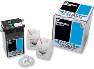 Drag Specialties - Battery Kit - H-2 - Conventional Battery Kit - DH-2FP