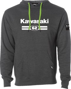 Factory Effex - Hoody Kaw Sixty Two Hthr Ch Lg - 27-88104