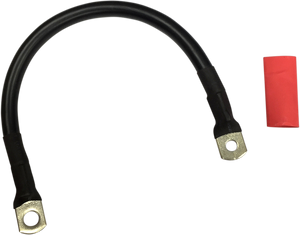 Drag Specialties - Battery Cable - 11" - Battery Cable with Optional Shrink Tube - E25-0091B-11