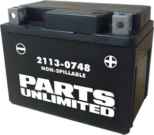 Parts Unlimited - AGM Battery - YTX4L - AGM Maintenance-Free Battery - CTX4L