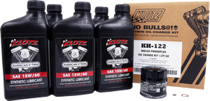 Klotz Oil - Kit Oil Change Indian Powerplus - KH-122 Klotz Oil - Kit Oil Change Indian Powerplus - KH-122