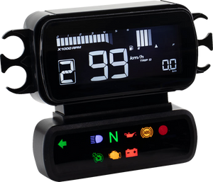 Koso North America - Gauge D2 Lcd 2004-2013 Fxd-xl-flst - BA080010