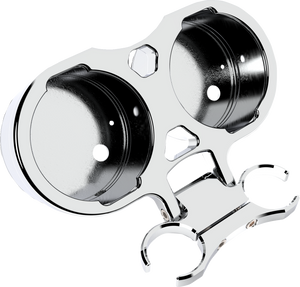 La Choppers - Gauge Mount T-bar Dual 1.5" Chrome - LA-7398-22C La Choppers - Gauge Mount T-bar Dual 1.5" Chrome - LA-7398-22C