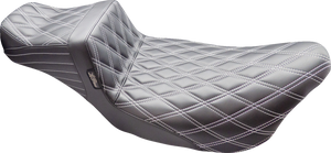 Le Pera - Seat Tailwhip Daddyll Dbl Diamd W/titanium Thread 08-23 Tour - LK-587DLDD-TTM