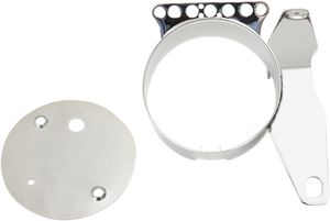 Drag Specialties - MOUNT SPDO CHR - Speedometer Relocation Bracket - 63231 Drag Specialties - MOUNT SPDO CHR - Speedometer Relocation Bracket - 63231