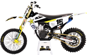 New Ray Toys - 1/12 Rockstar Husqvarna Team Fc450 Zach Osborne #16 - 58243 New Ray Toys - 1/12 Rockstar Husqvarna Team Fc450 Zach Osborne #16 - 58243