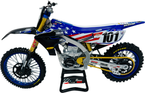 New Ray Toys - 1/12 Yamah Yz450f Motocross Of Nations Eli Tomac #101 - 58423 New Ray Toys - 1/12 Yamah Yz450f Motocross Of Nations Eli Tomac #101 - 58423