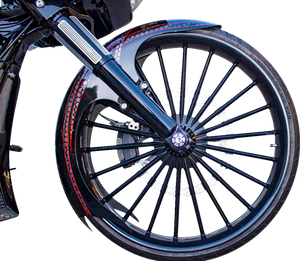 Paul Yaffe Bagger Nation - Fender Front Talon Stl 21" Tour W/blk Fender Adpt - TALON21-14L-B