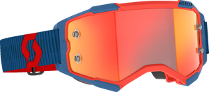 Scott - Goggle Fury Dark-blue/neon-red Orange Chrome Works - 272828-7698280 Scott - Goggle Fury Dark-blue/neon-red Orange Chrome Works - 272828-7698280