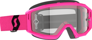 Scott - Goggle Primal Clear Pink/black Clear Works - 278598-1665113