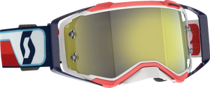 Scott - Goggle Prospect Red/white Yellow Chrome Works - 272821-1005289 Scott - Goggle Prospect Red/white Yellow Chrome Works - 272821-1005289