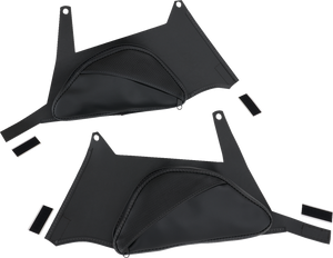 Show Chrome - Dual Pouches Ballistic Black Stitch Can-am Ryker - H40-401CBK Show Chrome - Dual Pouches Ballistic Black Stitch Can-am Ryker - H40-401CBK